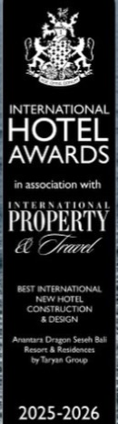 Стрічка International Hotel Awards 2025–2026: Best International New Hotel Construction & Design